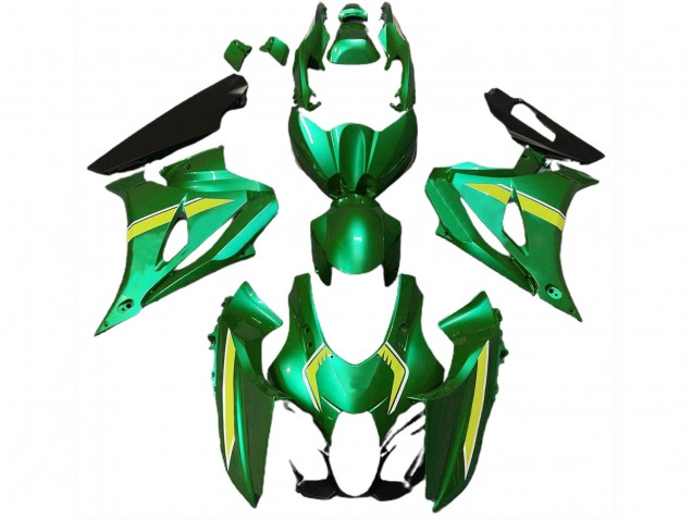 Style De Crosse Vert 2017-2023 Suzuki GSXR 1000 Carénage Moto Style De Crosse Vert 2017-2023 Suzuki GSXR 1000 Carénage Moto