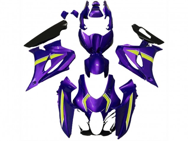 Style De Crosse Violet 2017-2023 Suzuki GSXR 1000 Carénage Moto Style De Crosse Violet 2017-2023 Suzuki GSXR 1000 Carénage Moto