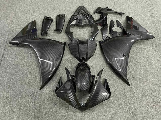 Style Fiber De Carbone 2009-2011 Yamaha R1 Carénage Moto Style Fiber De Carbone 2009-2011 Yamaha R1 Carénage Moto