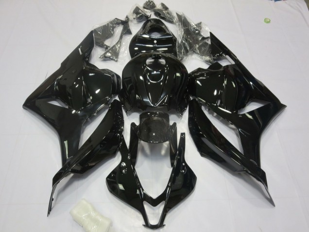 Style Noir Brillant OEM 2009-2012 Honda CBR600RR Carénage Moto Style Noir Brillant OEM 2009-2012 Honda CBR600RR Carénage Moto