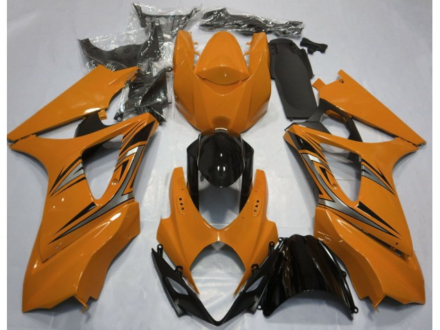 Style Orange OEM 2007-2008 Suzuki GSXR 1000 Carénage Moto Style Orange OEM 2007-2008 Suzuki GSXR 1000 Carénage Moto