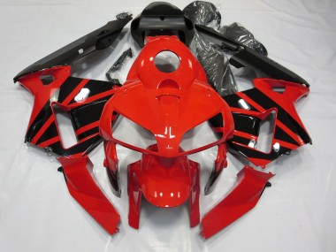 Style Rouge & Noir OEM 2003-2004 Honda CBR600RR Carénage Moto