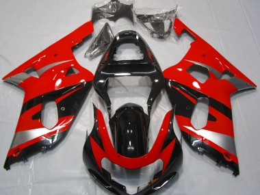 Style Rouge OEM 2001-2003 Suzuki GSXR 600-750 Carénage Moto