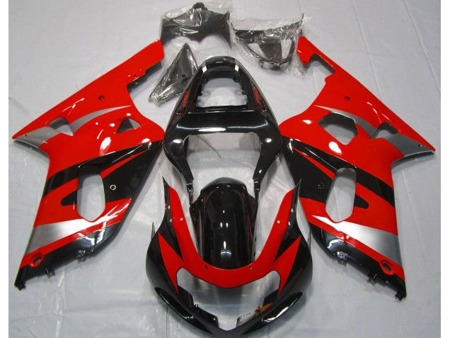 Style Rouge OEM 2001-2003 Suzuki GSXR 600-750 Carénage Moto Style Rouge OEM 2001-2003 Suzuki GSXR 600-750 Carénage Moto