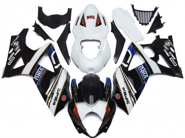 Style VIRU Personnalisé 2007-2008 Suzuki GSXR 1000 Carénage Moto
