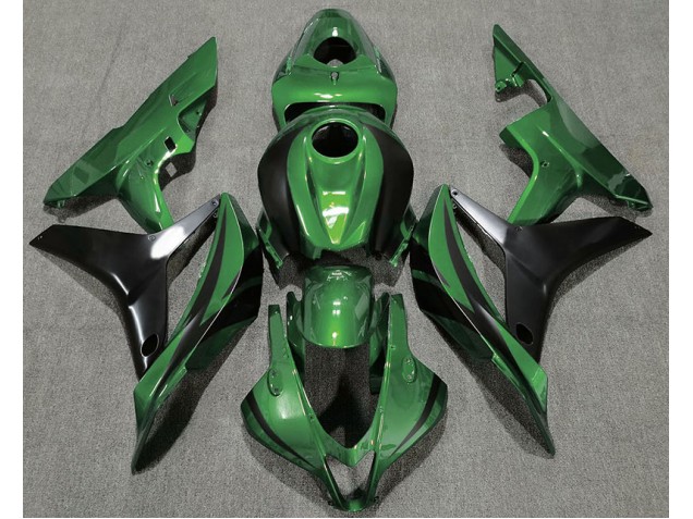 Style Vert Forêt OEM 2007-2008 Honda CBR600RR Carénage Moto Style Vert Forêt OEM 2007-2008 Honda CBR600RR Carénage Moto