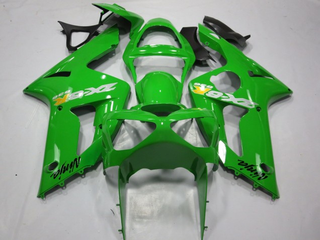 Style Vert OEM 2003-2004 Kawasaki ZX6R Carénage Moto Style Vert OEM 2003-2004 Kawasaki ZX6R Carénage Moto