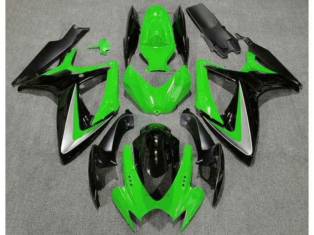 Style Vert OEM 2006-2007 Suzuki GSXR 600-750 Carénage Moto Style Vert OEM 2006-2007 Suzuki GSXR 600-750 Carénage Moto