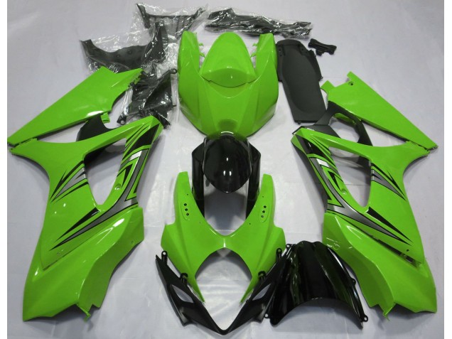 Style Vert OEM 2007-2008 Suzuki GSXR 1000 Carénage Moto