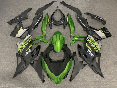 Style Vert Émeraude OEM 2018-2023 Kawasaki Ninja 400 Carénage Moto