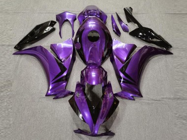 Style Violet & Noir 2012-2016 Honda CBR1000RR Carénage Moto
