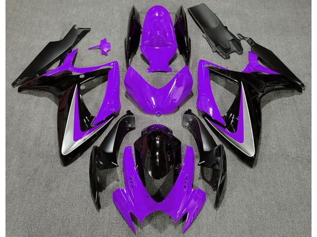 Style Violet OEM 2006-2007 Suzuki GSXR 600-750 Carénage Moto Style Violet OEM 2006-2007 Suzuki GSXR 600-750 Carénage Moto
