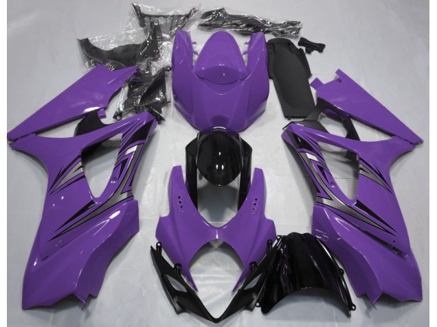 Style Violet OEM 2007-2008 Suzuki GSXR 1000 Carénage Moto Style Violet OEM 2007-2008 Suzuki GSXR 1000 Carénage Moto