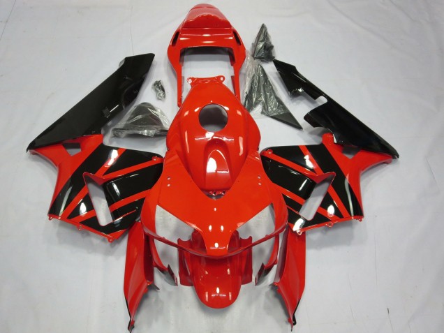 Styles Rouge Noir OEM 2003-2004 Honda CBR600RR Carénage Moto Styles Rouge Noir OEM 2003-2004 Honda CBR600RR Carénage Moto