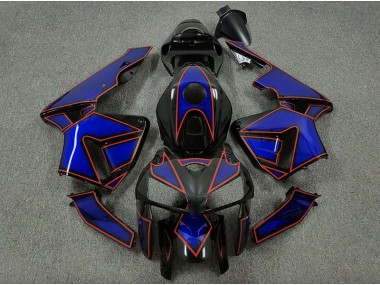Tortue Bleue & Rouge 2005-2006 Honda CBR600RR Carénage Moto