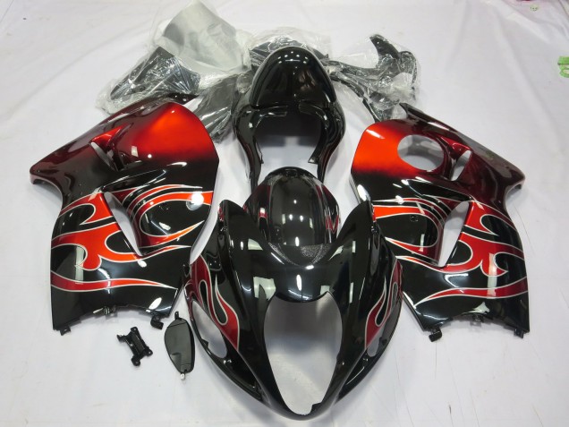 Tourbillon Rouge 1997-2007 Suzuki GSXR 1300 Carénage Moto