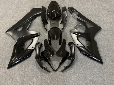 Tout Noir 2005-2006 Suzuki GSXR 1000 Carénage Moto