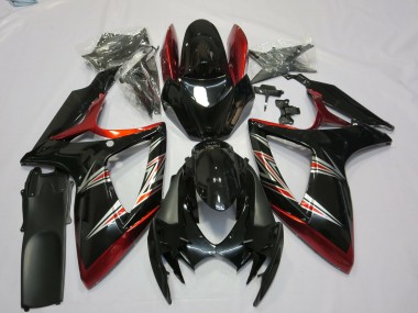 Tricolore 2006-2007 Suzuki GSXR 600-750 Carénage Moto