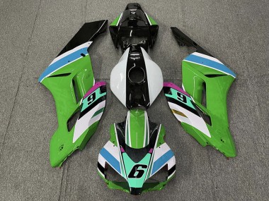 Vert 6 2004-2005 Honda CBR1000RR Carénage Moto