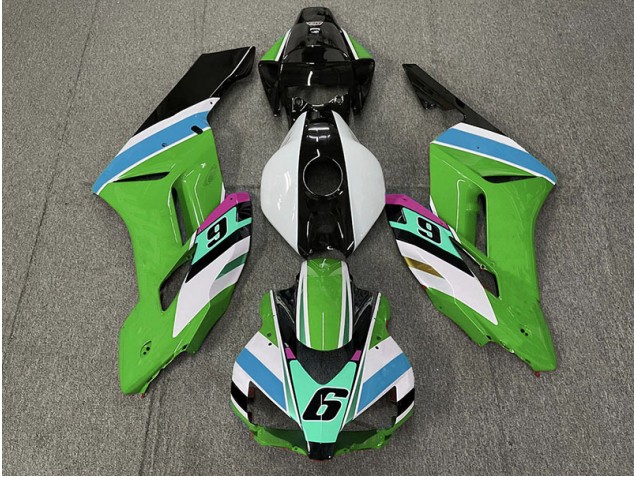 Vert 6 2004-2005 Honda CBR1000RR Carénage Moto Vert 6 2004-2005 Honda CBR1000RR Carénage Moto