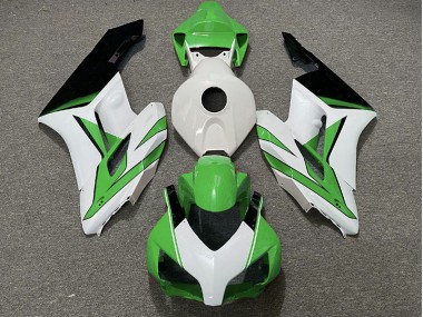 Vert Blanc & Noir Brillant 2004-2005 Honda CBR1000RR Carénage Moto