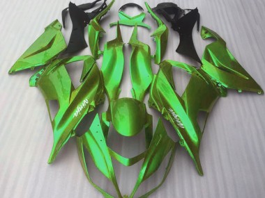Vert Bonbon Brillant 2016-2019 Kawasaki ZX10R Carénage Moto