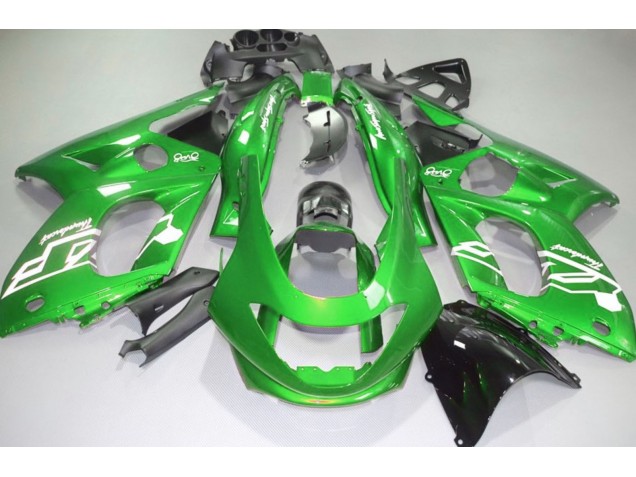 Vert Brillant 1998-2007 Yamaha YZF600 Carénage Moto Vert Brillant 1998-2007 Yamaha YZF600 Carénage Moto
