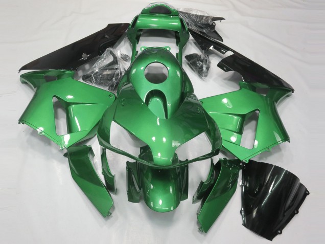Vert Brillant 2003-2004 Honda CBR600RR Carénage Moto Vert Brillant 2003-2004 Honda CBR600RR Carénage Moto