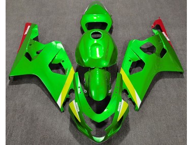 Vert Brillant 2004-2005 Suzuki GSXR 600-750 Carénage Moto
