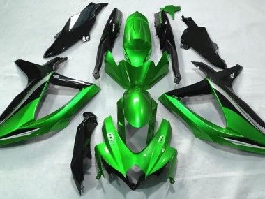 Vert Brillant 2008-2010 Suzuki GSXR 600-750 Carénage Moto