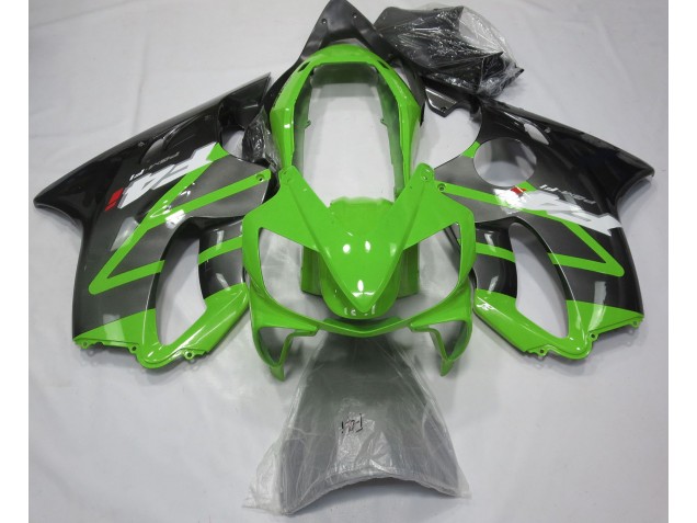 Vert Brillant & Gris 2004-2007 Honda CBR600 F4i Carénage Moto Vert Brillant & Gris 2004-2007 Honda CBR600 F4i Carénage Moto
