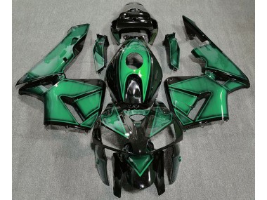 Vert Clair Profond 2005-2006 Honda CBR600RR Carénage Moto