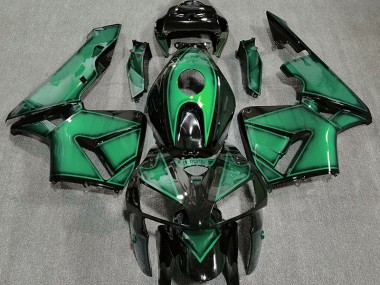 Vert Clair Profond 2005-2006 Honda CBR600RR Carénage Moto