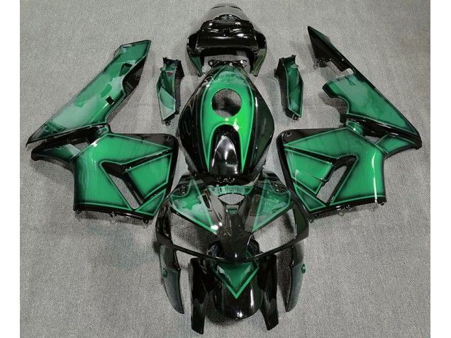 Vert Clair Profond 2005-2006 Honda CBR600RR Carénage Moto