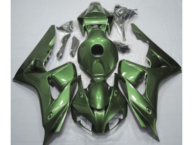 Vert Forêt Uni 2006-2007 Honda CBR1000RR Carénage Moto