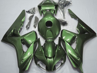 Vert Forêt Uni 2006-2007 Honda CBR1000RR Carénage Moto