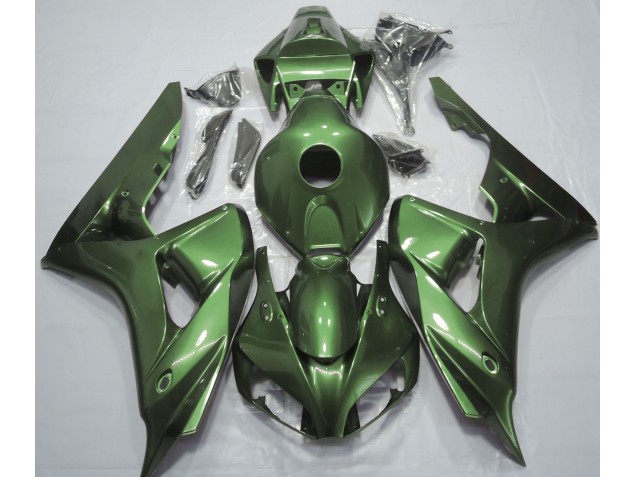 Vert Forêt Uni 2006-2007 Honda CBR1000RR Carénage Moto Vert Forêt Uni 2006-2007 Honda CBR1000RR Carénage Moto