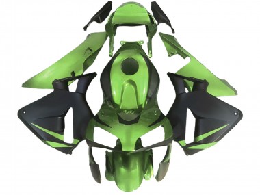 Vert Lézard 2003-2004 Honda CBR600RR Carénage Moto