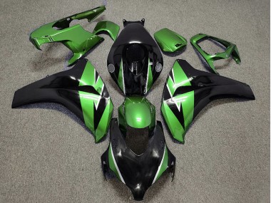 Vert & Noir 2008-2011 Honda CBR1000RR Carénage Moto