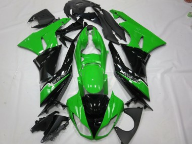 Vert Noir 2009-2012 Kawasaki ZX6R Carénage Moto