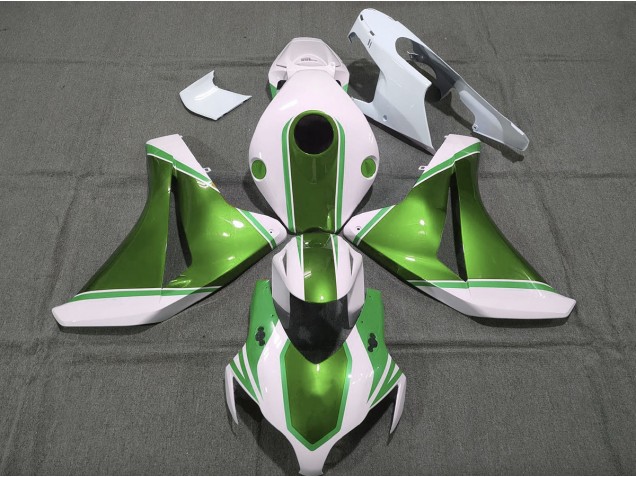 Vert Perle Brillant 2008-2011 Honda CBR1000RR Carénage Moto Vert Perle Brillant 2008-2011 Honda CBR1000RR Carénage Moto