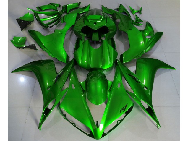 Vert Profond 2004-2006 Yamaha R1 Carénage Moto Vert Profond 2004-2006 Yamaha R1 Carénage Moto