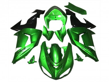 Vert Reptile 2006-2007 Kawasaki ZX10R Carénage Moto