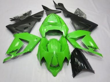 Vert Total 2004-2005 Kawasaki ZX10R Carénage Moto
