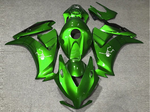 Vert Électrique Brillant 2012-2016 Honda CBR1000RR Carénage Moto Vert Électrique Brillant 2012-2016 Honda CBR1000RR Carénage Moto