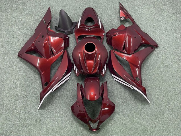 Vin Rouge 2009-2012 Honda CBR600RR Carénage Moto Vin Rouge 2009-2012 Honda CBR600RR Carénage Moto