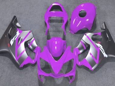 Violet & Argent Mat 2001-2003 Honda CBR600 F4i Carénage Moto