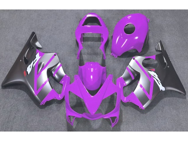 Violet & Argent Mat 2001-2003 Honda CBR600 F4i Carénage Moto Violet & Argent Mat 2001-2003 Honda CBR600 F4i Carénage Moto