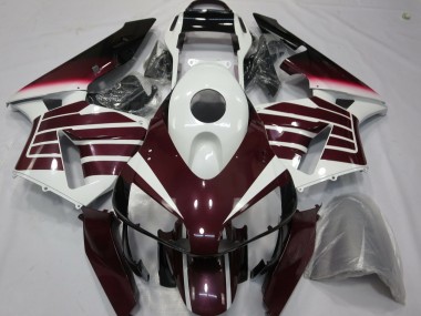 Violet & Blanc 2003-2004 Honda CBR600RR Carénage Moto