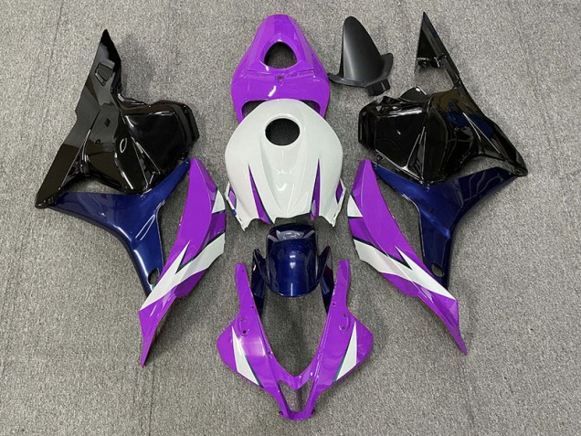 Violet & Blanc 2009-2012 Honda CBR600RR Carénage Moto Violet & Blanc 2009-2012 Honda CBR600RR Carénage Moto